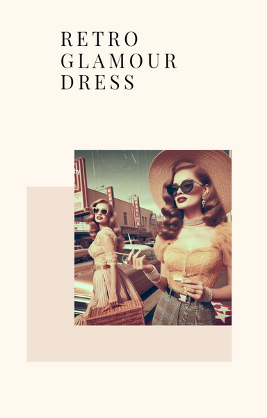 Retro Glamour Dress