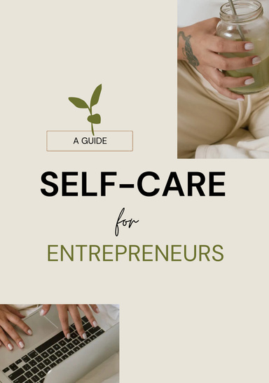 Self Care For Entrepreneurs