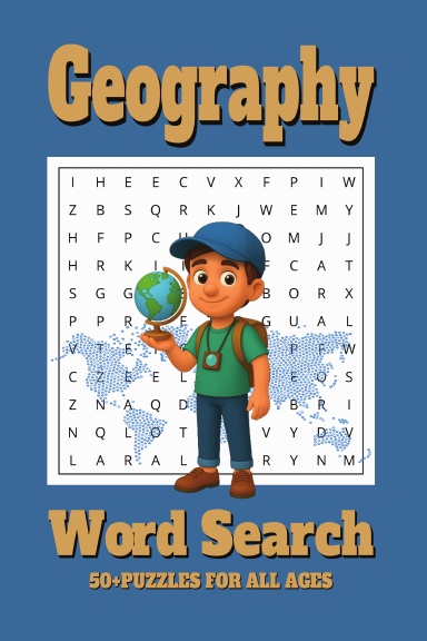 Geography Word Search Book