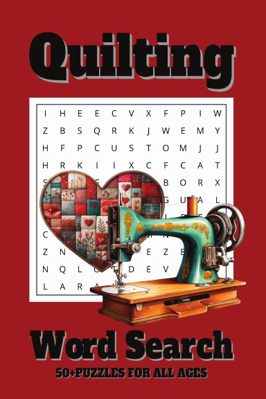 Quilting Word Search Book
