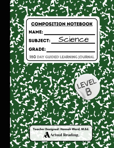 Level B Science Guided Learning Journal