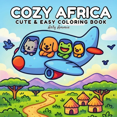 COZY AFRICA COLORING BOOK