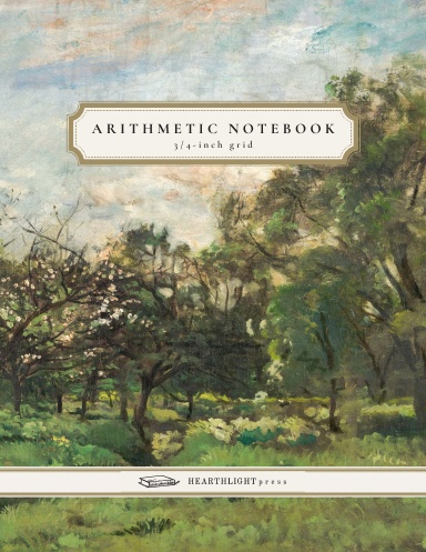 Arithmetic Notebook  |  3/4-inch grid