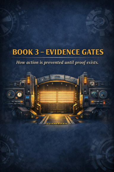 BOOK 3 — EVIDENCE GATES