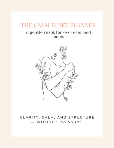 Calm Reset Planner