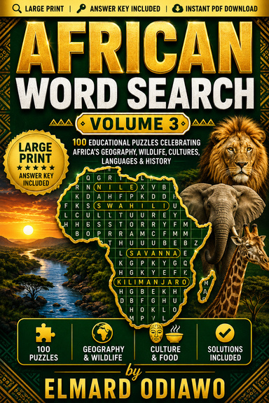 African Word Search Volume 3