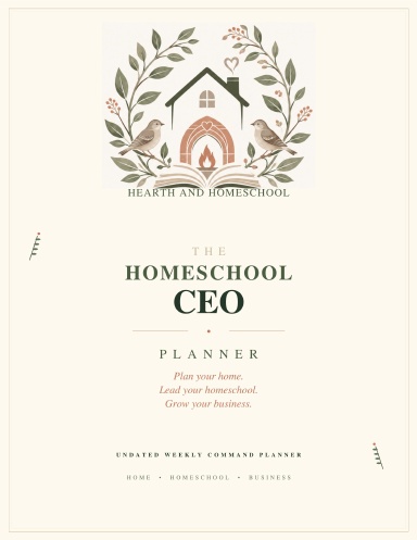 The Homeschool CEO Planner
