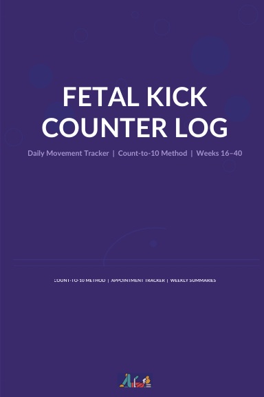 Fetal Kick Counter Log