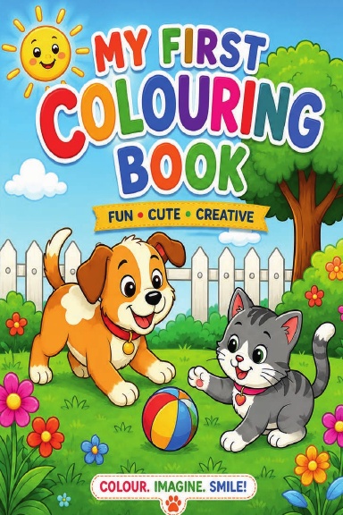 My first colouring book