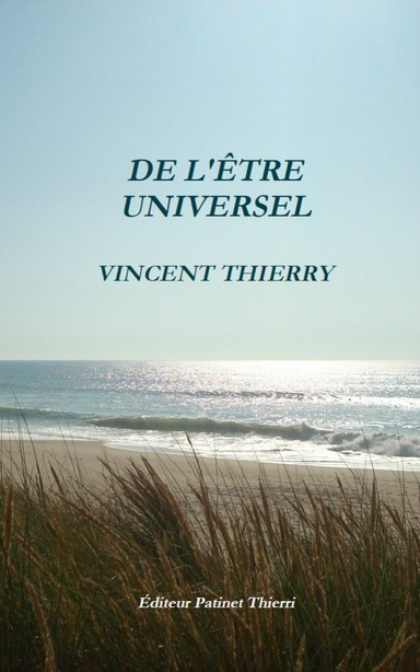 DE L'ÊTRE UNIVERSEL