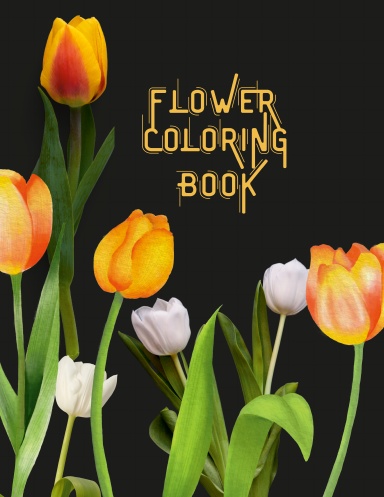 FLOWER COLORING BOOK