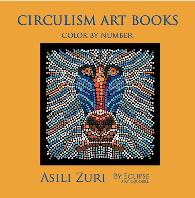 Asili Zuri Colour by Number book