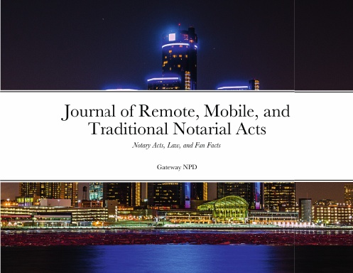 Journal of Remote, Mobile, and Traditional Notarial Acts