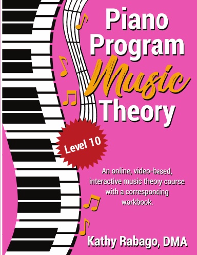 Piano Program Music Theory Level 10