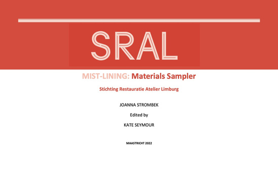 MIST-LINING: Materials Sampler