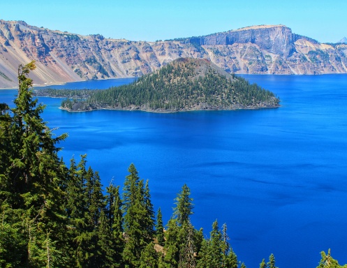 The Blue Majesty of Crater Lake, Oregon