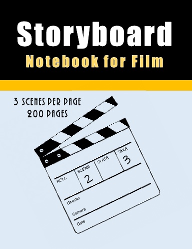 Storyboard Notebook for Film