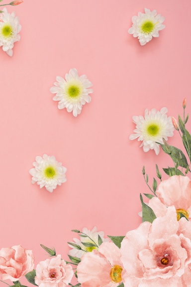 Blank Lined Floral Notebook Template For KDP 120 Pages 6*9 Inch