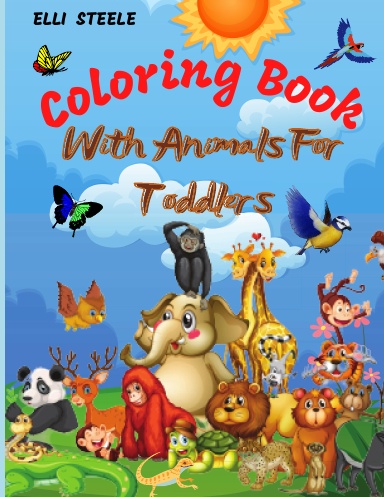 Animals Coloring Book For Toddlers