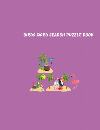 Birds Word Search Puzzle Book
