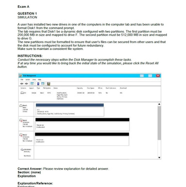 CompTIA A+ test questions and answer 220-1002