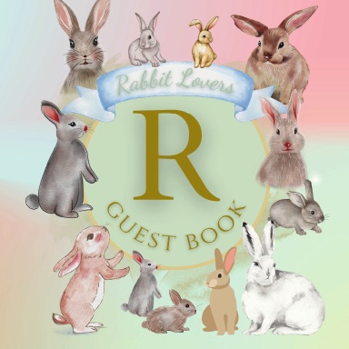 Initial Letter R Guest Book
