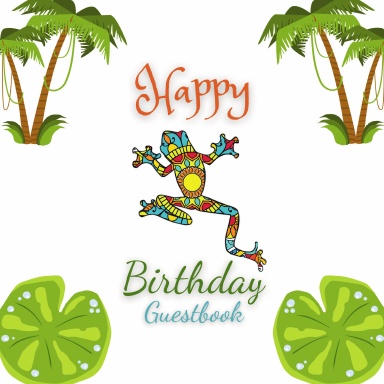 Happy Birthday Guest Book