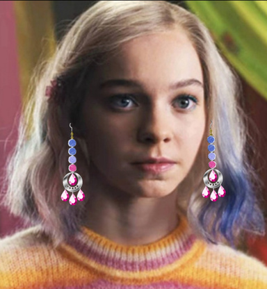 Enid earrings logo