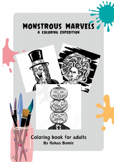 Monstrous Marvels - A Coloring Expedition