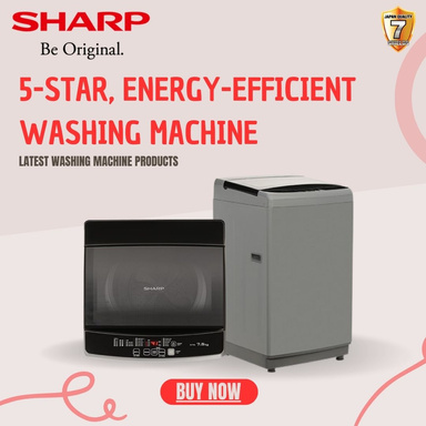 Sharp India 5-Star Top Loader: The Best Washing Machine