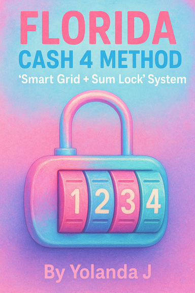 Florida Cash 4 Method: "Smart Grid + Sum Lock" System