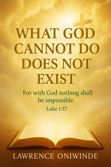 WHAT GOD CANNOT DO DOES NOT EXIST