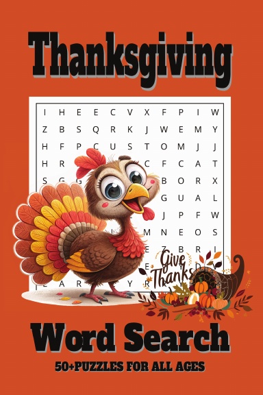 Thanksgiving Word Search Book
