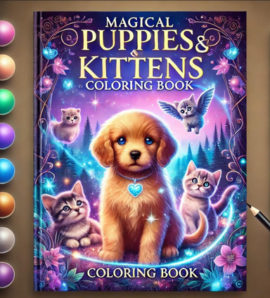 magic coloring books, for kids