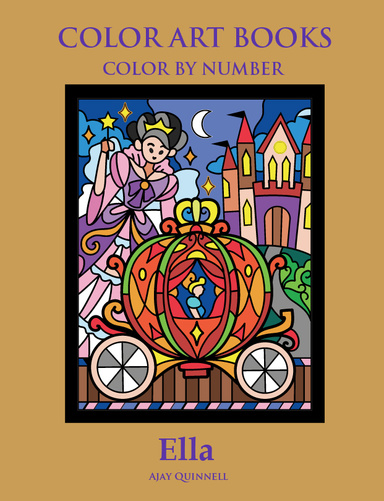 Ella - Color By Number Book