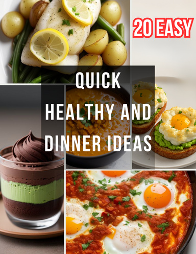 20 Easy quick healthy and dinner ideas