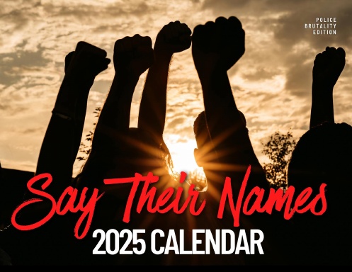 2025 Say Their Names (Wall Calendars)
