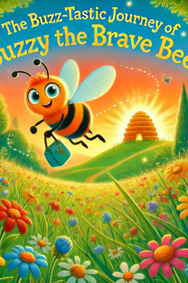 The Buzz-tastic Journey of Buzzy the Brave Bee