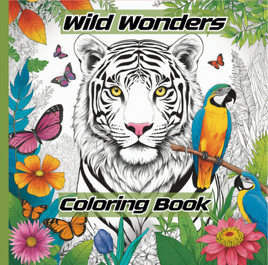 Wild Wonders Coloring Book