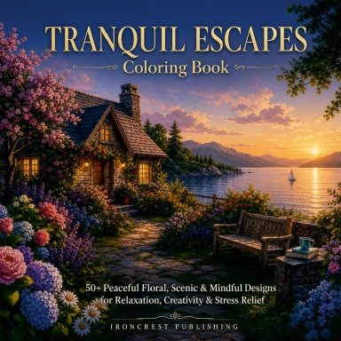 Tranquil Escapes Coloring Book