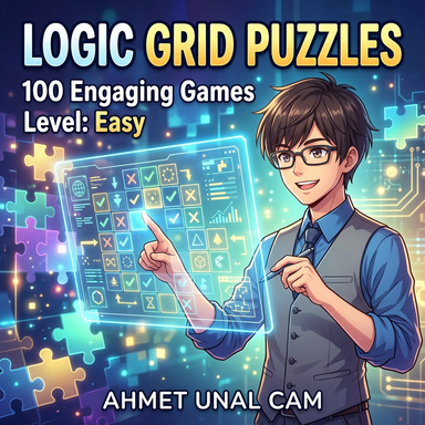 100 EASY LOGIC GRID PUZZLES