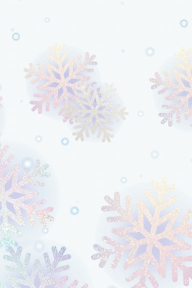 Snowflake Lined Spiral Notebook