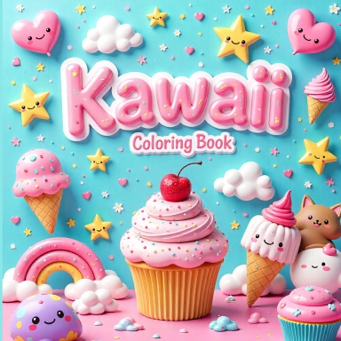 Kawaii Coloring Book
