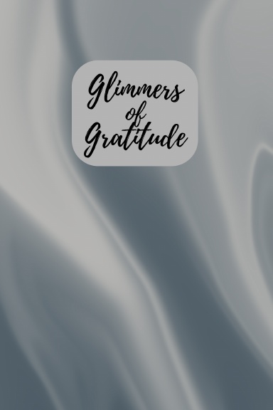 Silky Grey Gratitude Journal