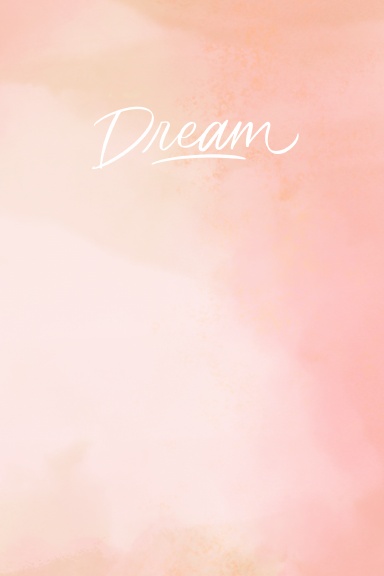 Light Red Ombre Dream Journal