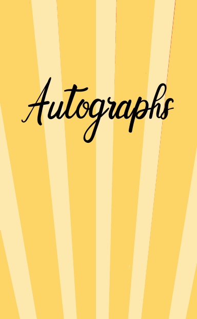 Autograph Book