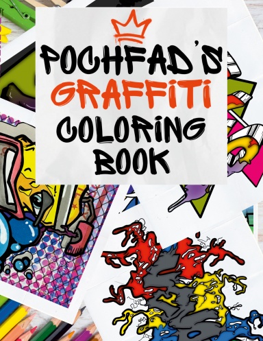 Pochfad's Graffiti Coloring Book