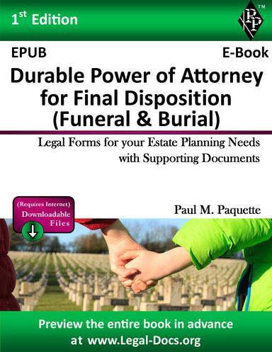 EPUB - Durable Power of Attorney for Final Disposition - Full Version