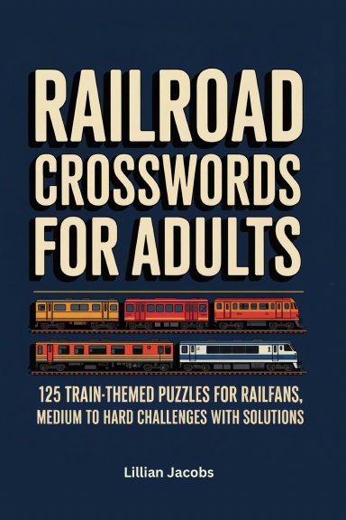Railroad Crosswords for Adults