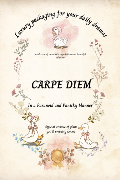 CARPE DIEM In A Paranoid And Panicky Manner